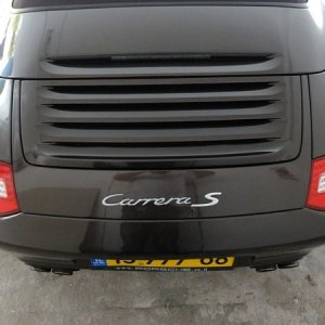 Polish, Wax, Sealing detailing Porsche Carrera S Cabriolet &amp; Porsch