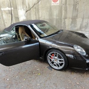 Polish, Wax, Sealing detailing Porsche Carrera S Cabriolet &amp; Porsch