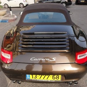 Before/After detailing Porsche Carrera S Cabriolet &amp; Porsche 911 by