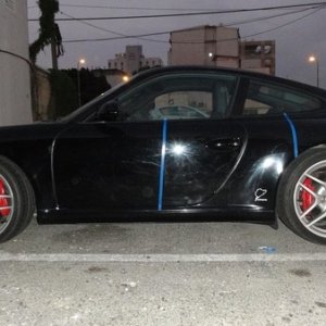 Porsche Carrera 911 polish, wax, detailing by Sharkpolitur TLV Israel