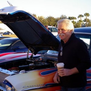 Wayne Carini at Autogeeks Cars and Coffee with Mike Phillips