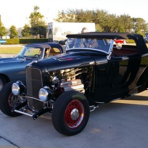 Wayne Carini at Autogeeks Cars and Coffee with Mike Phillips