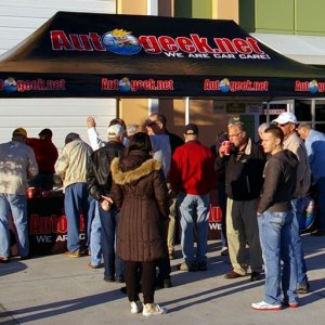 Wayne Carini at Autogeeks Cars and Coffee with Mike Phillips