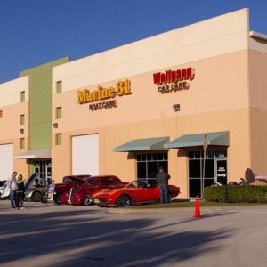 Wayne Carini at Autogeeks Cars and Coffee with Mike Phillips