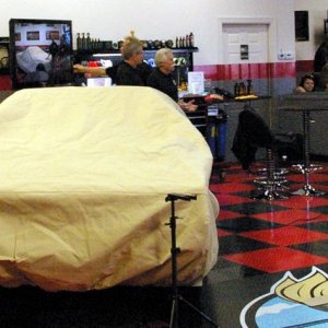 Wayne Carini at Autogeeks Cars and Coffee with Mike Phillips