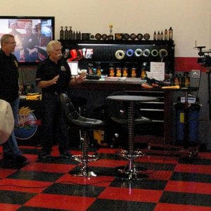 Wayne Carini at Autogeeks Cars and Coffee with Mike Phillips