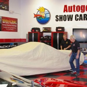 Wayne Carini at Autogeeks Cars and Coffee with Mike Phillips