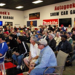 Wayne Carini at Autogeeks Cars and Coffee with Mike Phillips