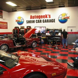 Wayne Carini at Autogeeks Cars and Coffee with Mike Phillips