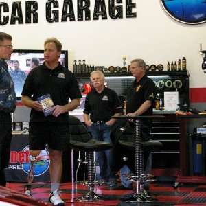 Wayne Carini at Autogeeks Cars and Coffee with Mike Phillips