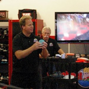 Wayne Carini at Autogeeks Cars and Coffee with Mike Phillips