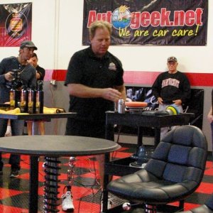 Wayne Carini at Autogeeks Cars and Coffee with Mike Phillips