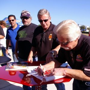 Wayne Carini and Bob McKee at Autogeek