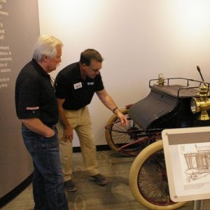 Wayne Carini at Autogeeks Cars and Coffee with Mike Phillips