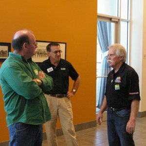 Wayne Carini at Autogeeks Cars and Coffee with Mike Phillips