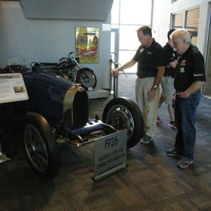 Wayne Carini at Autogeeks Cars and Coffee with Mike Phillips