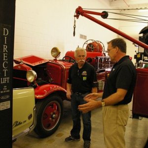 Wayne Carini at Autogeeks Cars and Coffee with Mike Phillips