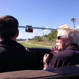 Wayne Carini at Autogeeks Cars and Coffee with Mike Phillips
