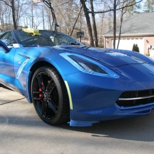 2015 Corvette C7 Z51 3LT Laguna Blue
