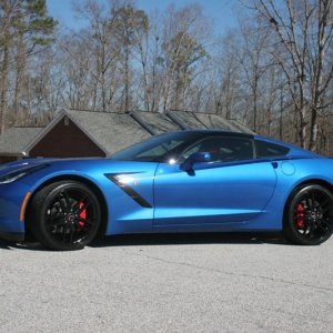 2015 Corvette C7 Z51 3LT Laguna Blue