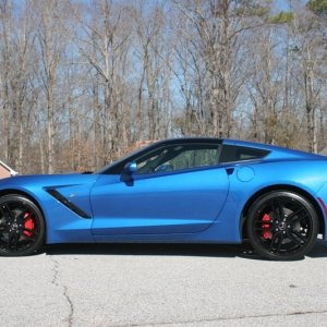 2015 Corvette C7 Z51 3LT Laguna Blue