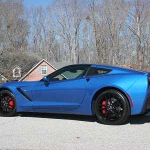 2015 Corvette C7 Z51 3LT Laguna Blue
