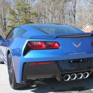 2015 Corvette C7 Z51 3LT Laguna Blue