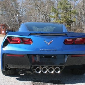 2015 Corvette C7 Z51 3LT Laguna Blue