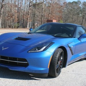 2015 Corvette C7 Z51 3LT Laguna Blue