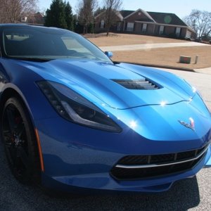 2015 Corvette C7 Z51 3LT Laguna Blue