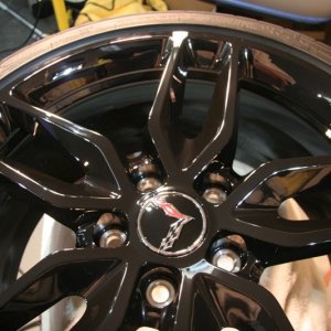 2015 C7 Z51 3LT - Laguna Blue - Wheels