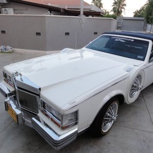 sharkpolitur, chrome, texan wire wheels, cadillac, seville, tel aviv, israe