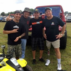 Mike Phillips and Matt Steele at St. Lucie Mud Jam