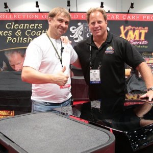 Oleg Timoshchuk and Mike Phillips at SEMA