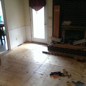 Almost done with plywood