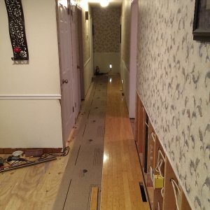 First couple of rows in hallway