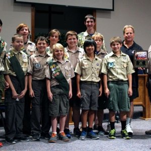 Boy Scouts Troop 840 Award to Autogeek Automotive Merit Badge