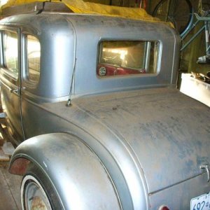 Snoopy the hotrod Model A