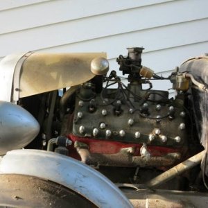 Snoopy the hotrod Model A