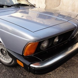 1976 Ice Blue BMW 630 CSI by Sharkpolitur