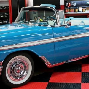 1956 Chevy Bel Air Convertible Detailing Class with Mike Phillips