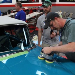 1956 Chevy Bel Air Convertible Detailing Class with Mike Phillips