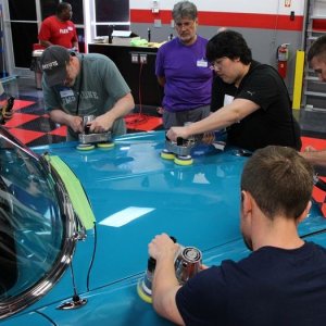 1956 Chevy Bel Air Convertible Detailing Class with Mike Phillips