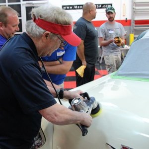 1956 Chevy Bel Air Convertible Detailing Class with Mike Phillips