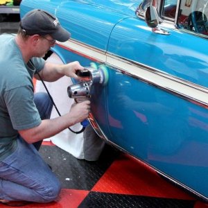 1956 Chevy Bel Air Convertible Detailing Class with Mike Phillips