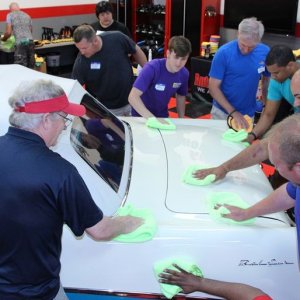 1956 Chevy Bel Air Convertible Detailing Class with Mike Phillips