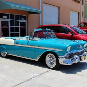 1956 Chevy Bel Air Convertible Detailing Class with Mike Phillips