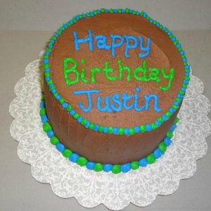 Justin Birthday Cake