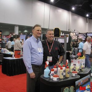 Doug Lamb from Grit guard and Richard Griots from Griots garage