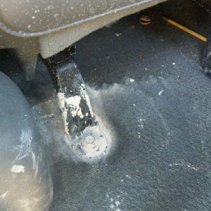 front seat rear support